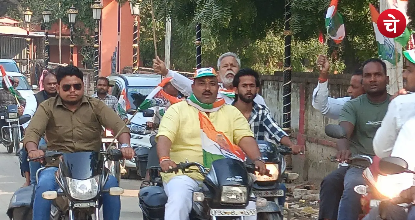 Amethi SIR Protest Bike Rally